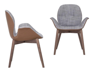 SORRENTO ÈSPRIT - Fabric chair with armrests _ Tonin Casa